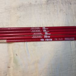 5 Alex Acuna Timbale Vic Firth Drum Sticks. Pickup @ Kempsville library in Virginia Beach or Bingo City in Yorktown