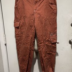 Rachel Paige Casual Goth Skater Style Cargo Pants Womens 