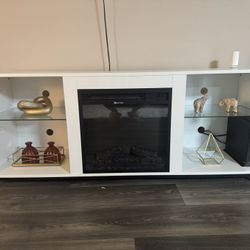 TV stand With 3D fireplace YES, It Is Still Available!