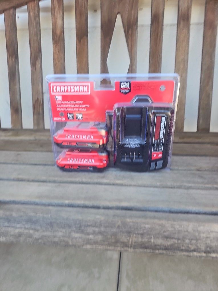 Craftsman V20 2 Ah Lithium-ion Starter Kit