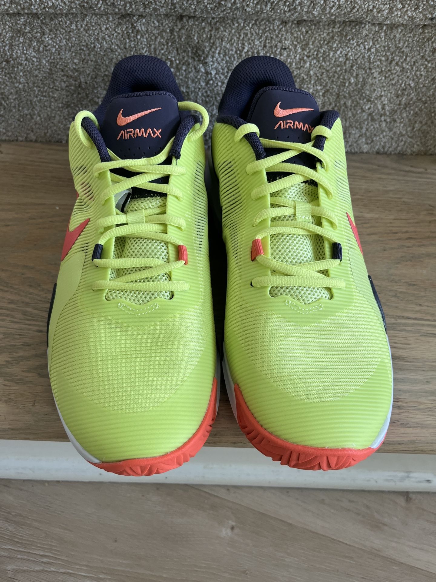 Nike AIR MAX IMPACT Lemon Yellow Mango DM1124-700 Men's Size 10.5
