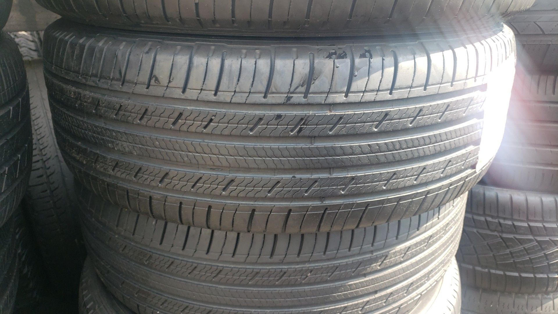 Beautiful set of tires with size 235/55/20