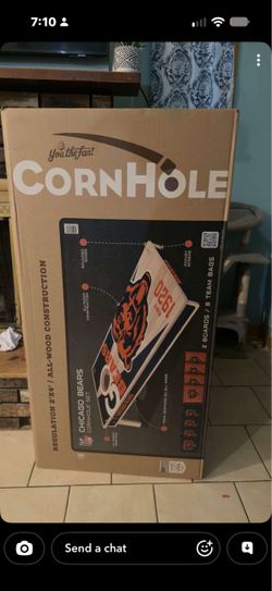 Chicago Bears cornhole beanbag game
