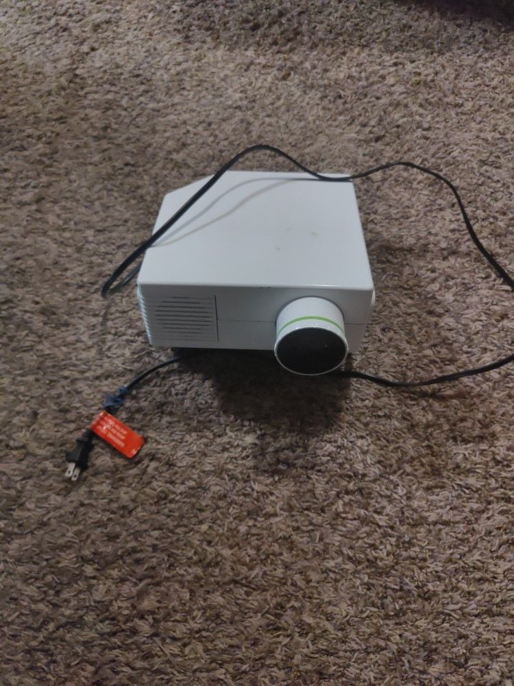 Projector Screen For Older Game Consoles.