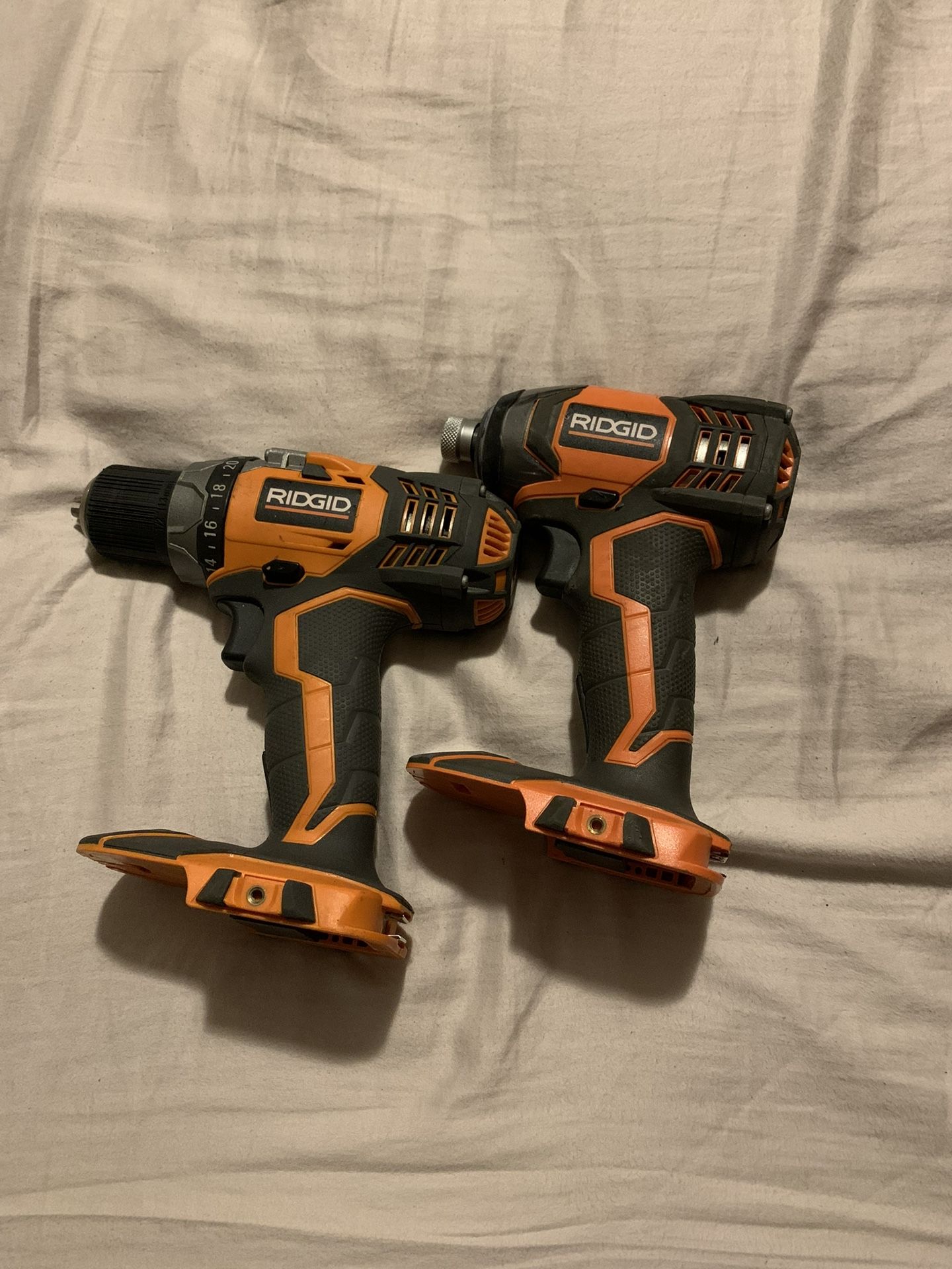 Ridgid Impact And Drill