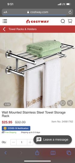 Towel storage