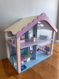 Wooden doll house