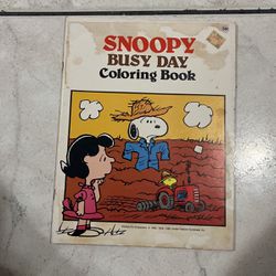 Snoopy Coloring Book 