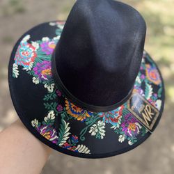Mexican Embroidered Hat 
