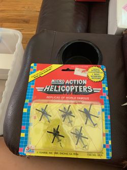 Micro action helicopters