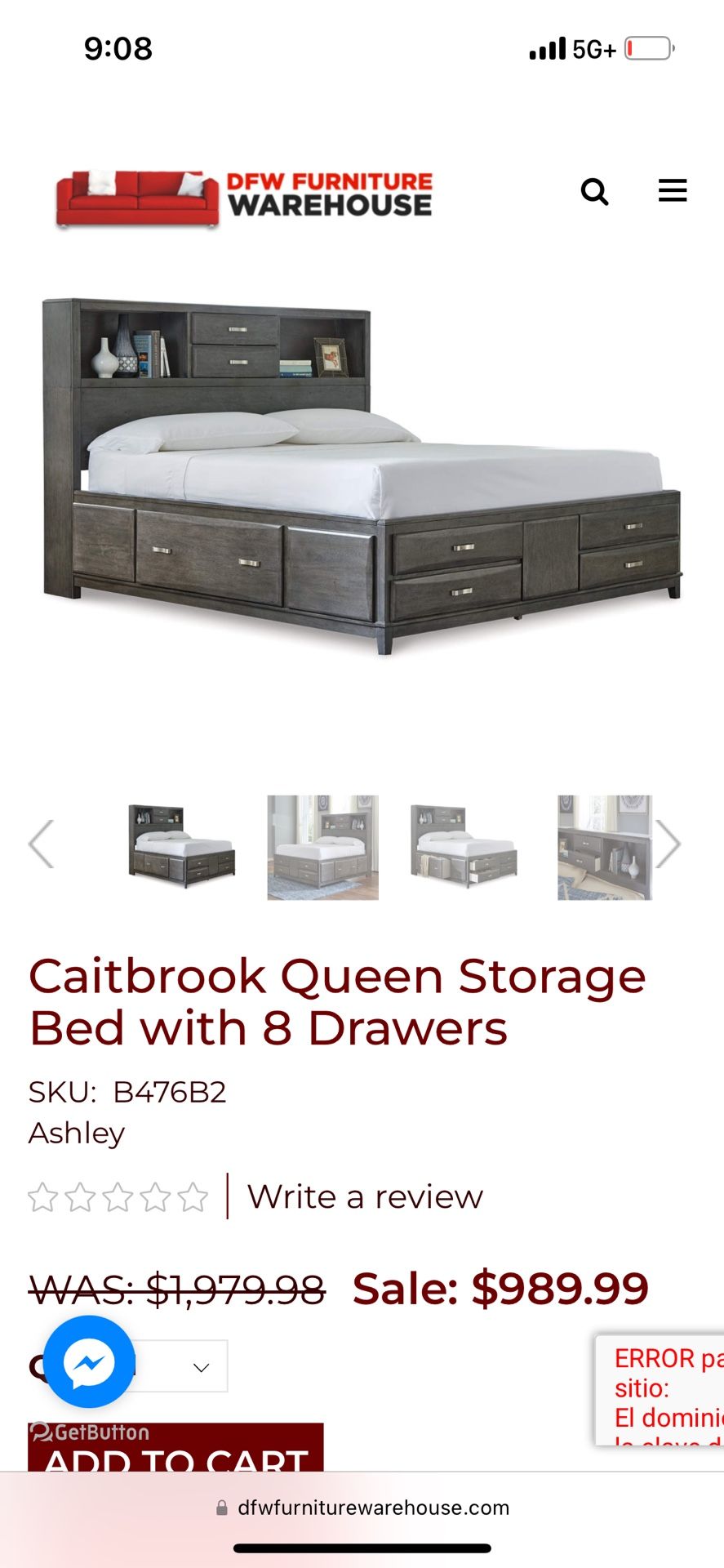 Queen Size Bed Frame And Matress