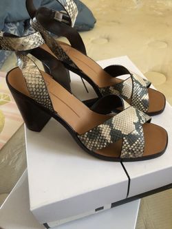 Green And Tan Shoes