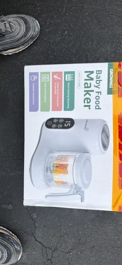 Baby food steamer maker