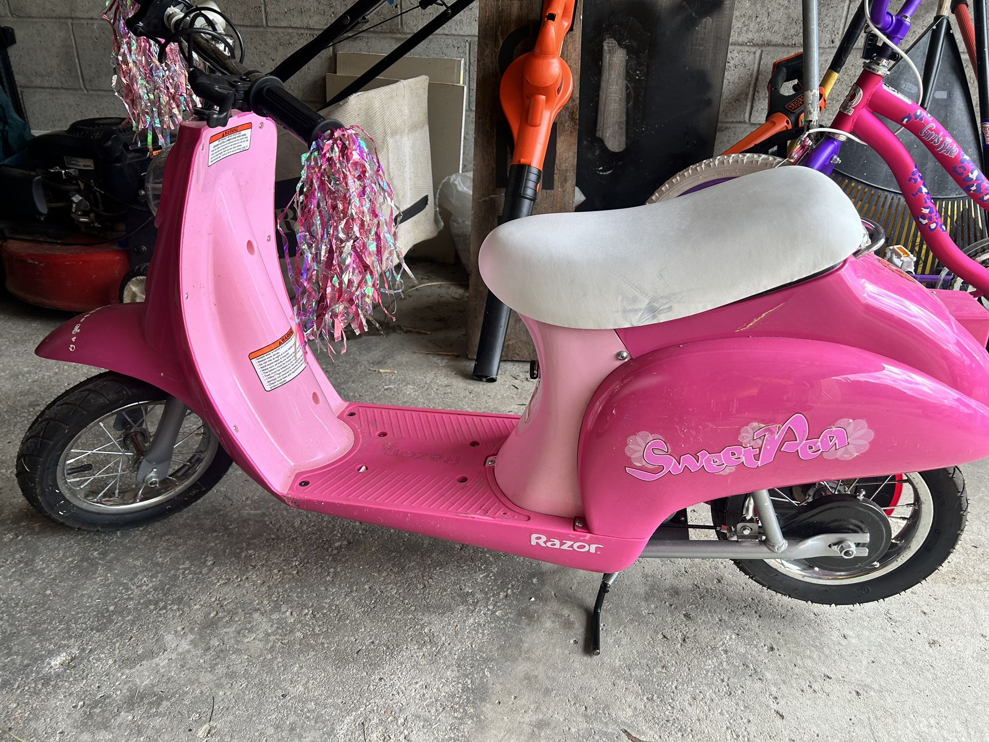 Pink Scooter