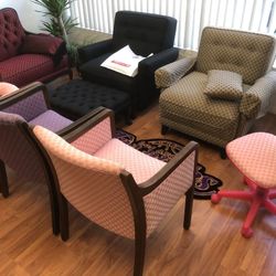 Custom Reupholstered Furniture