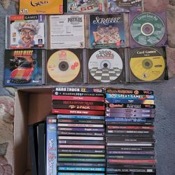 HUGE! Lot Of VIDEO GAMES PC COMPUTER CD DVD ROM Collection Excellent Condition Take All For Only $35 Daytona Beach Can Deliver