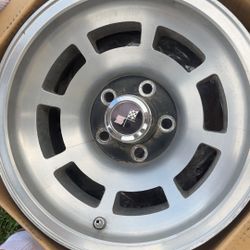 Corvette Rims, 15x8 Inches.
