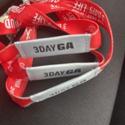 Rolling Loud 3 Day GA Wristbands For Sale 