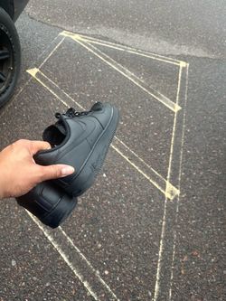 Nike Air Force 1 '07 Low Triple Black, Size 14