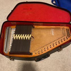 Vintage Autoharp By Oscar Schmidt