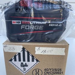 NEW 12Ah FORGE BATTERY