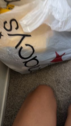 Bag with a lot of clothes