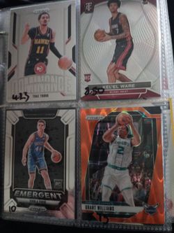 Basketball trading cards