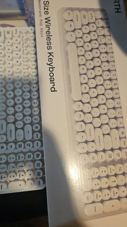 White Keyboard New