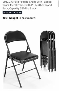 6 pack of chairs