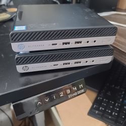 Hp Elitedesk Mini, Intel Core I5 9th Generation  8gb Ram. 128 Ssd