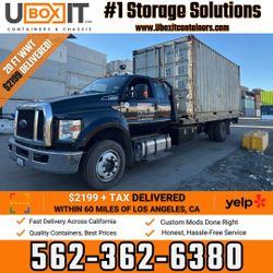 20ft Shipping Container – Wind & Watertight – Delivered!