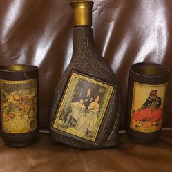 Vintage Masters bottle and cup collection