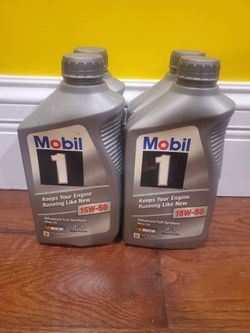 Free Mobil 1 15W-50 Engine Oil