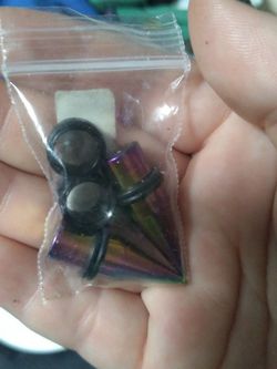 Pack Of Unused Guage Ear Plugs