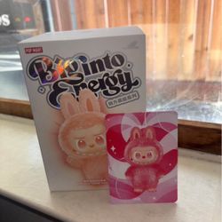 NEW Big Into Energy Labubuh - Love (BAG SEALED)