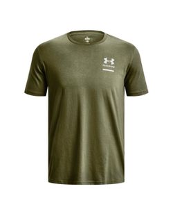 Under Armour Tactical Men's UA Freedom Spine T-Shirt Short Sleeve Tee Sz XL.