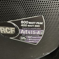 N1 Rcf Art 415 Mk2 Powered Speaker 