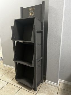 Tito’s Vodka shelf