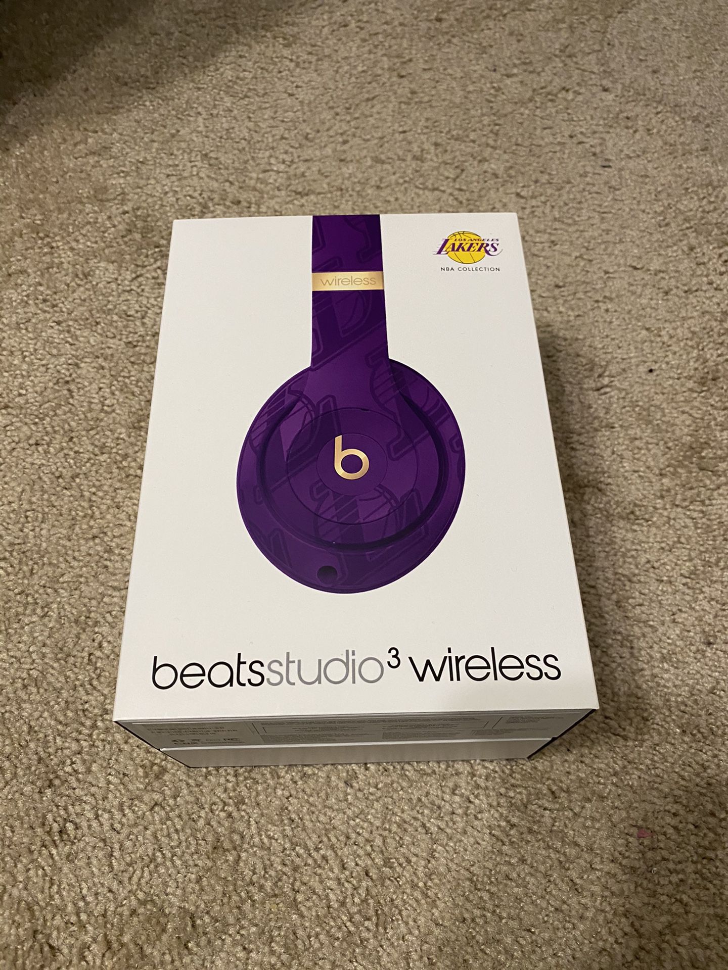 Beat Studio 3 Headphones Lakers NBA Edition