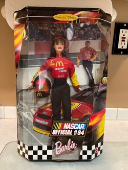 NASCAR Official #94 McDonald's Barbie Collector Edition
