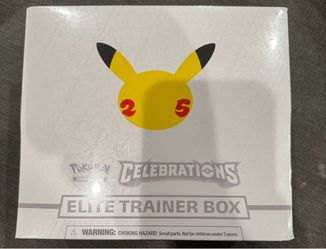 Pokémon Celebrations Elite Trainer Box 25th Anniversary