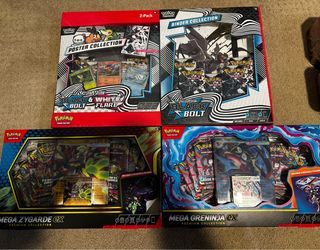 Pokémon TCG Collection Box Bundle – 4 Sets