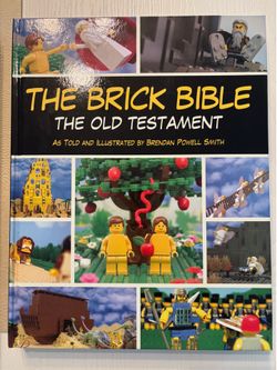 The Brick Bible 2 books and poster