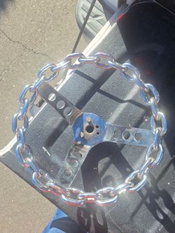 Lowrider Chain Steering Wheel