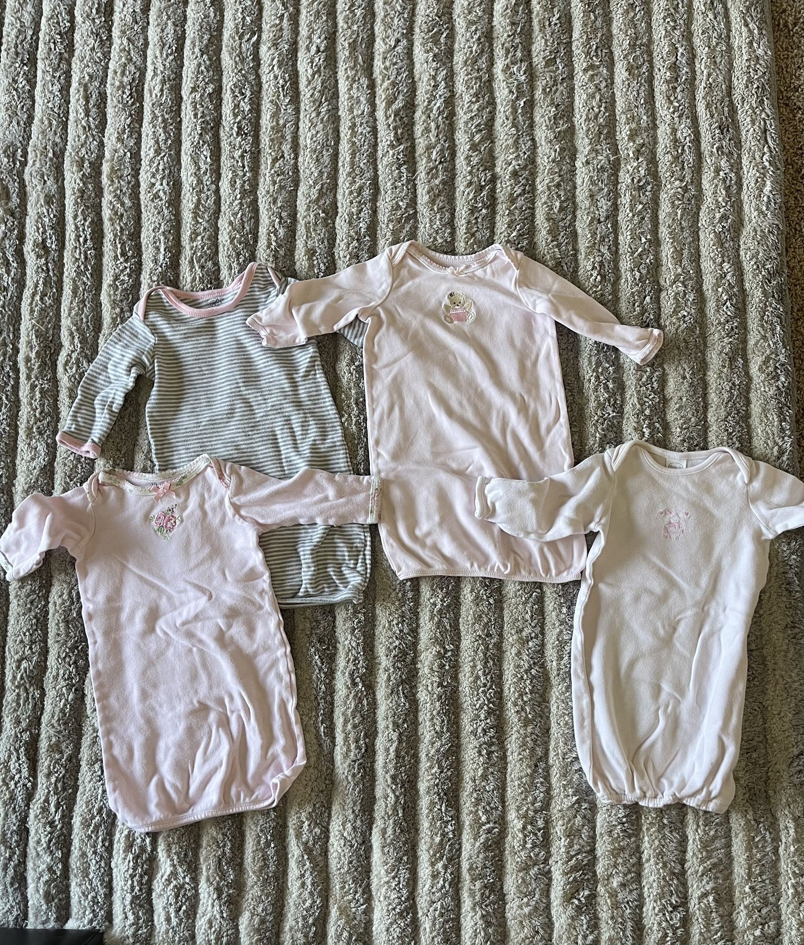 Baby Cotton nightGowns sleep gowns 3-6 Months