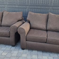 2 loveseats for $150