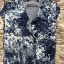 Louis Vuitton Monogram Denim Shirt 