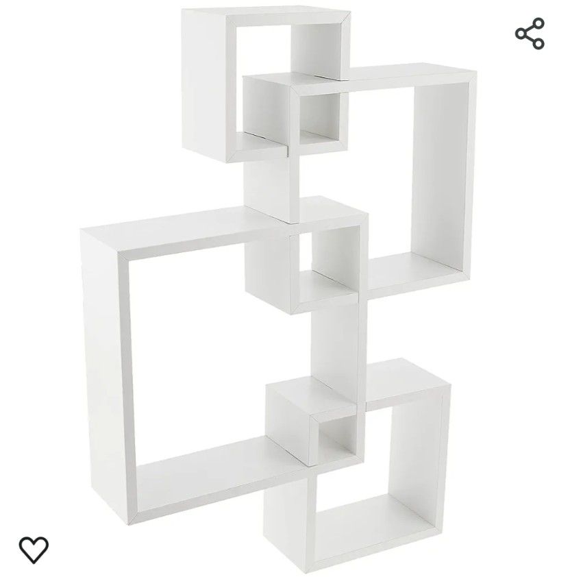 Cube Floating Shelves 2 Pack