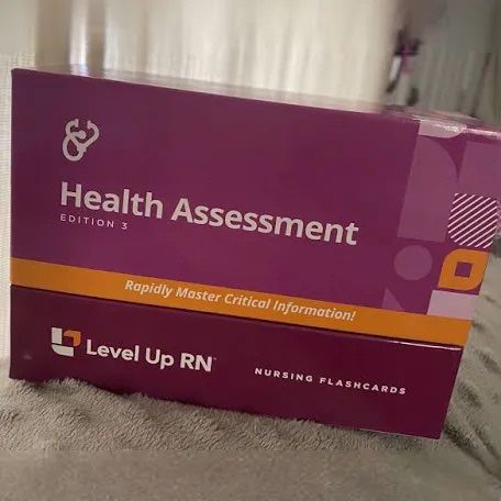 Level Up RN Health Assessment Flashcard 