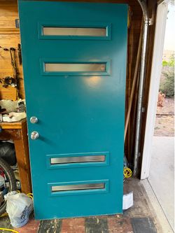 Front entry door solid wood 36x80 inches